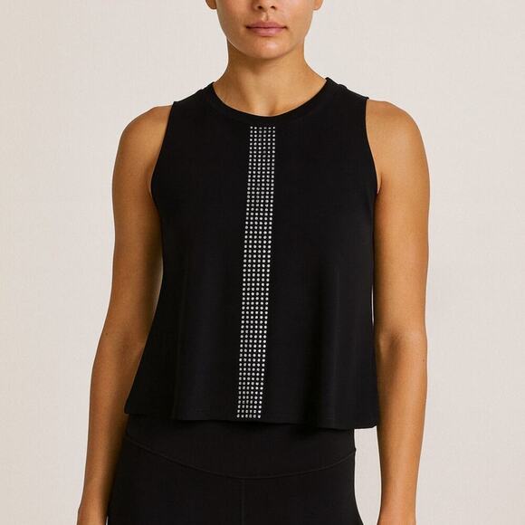 ultracor Tops - NWT NEW Ultracor Black Mini Star Stripe Tank Top Size XS